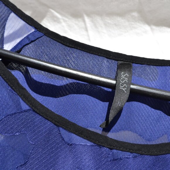 S/S Top-sz10 Semi-sheer Camouflage pattern - Picture 3 of 4